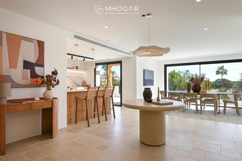 El arte de vivir en Moraira, Costa Blanca - elegante villa de obra nueva de estilo mediterráneo con vistas abiertas!